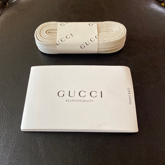 Gucci Other Gucci Shoelaces With Manual Poshmark